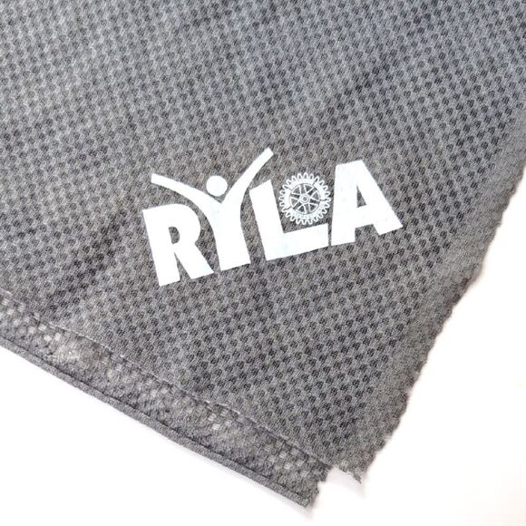 ryla Accessories - RYLA Gray Textured Moisture Wicking Sport Bandana headscarg Nwot